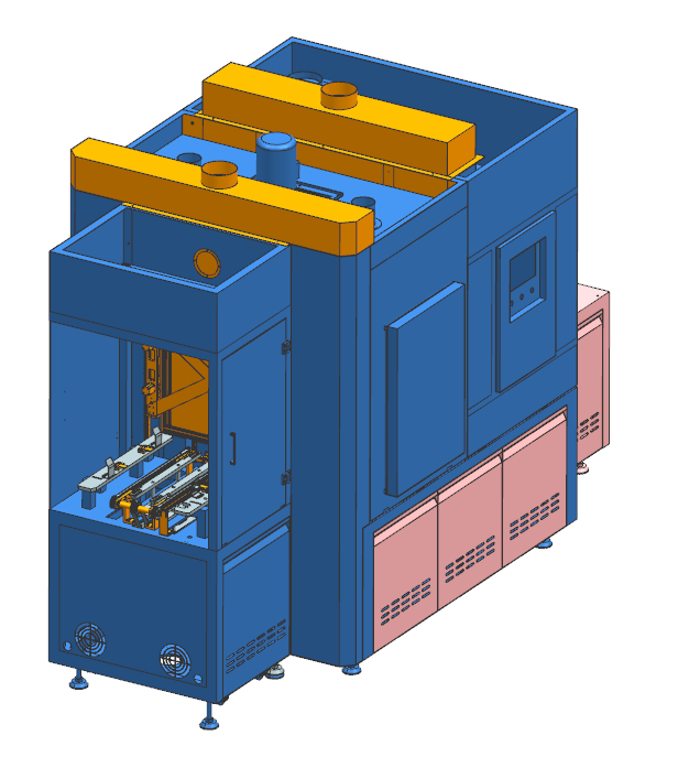 全（quán）自动多层叠式传输单工位隧道式烤炉